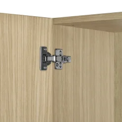 KOCHSTATION Backofenumbauschrank »Luna, Backofenschrank, Backofen-Hochschrank, Made in Italy« B/T/H: 60×60×214,5 cm, Oberplatte mit 25 mm Stärke