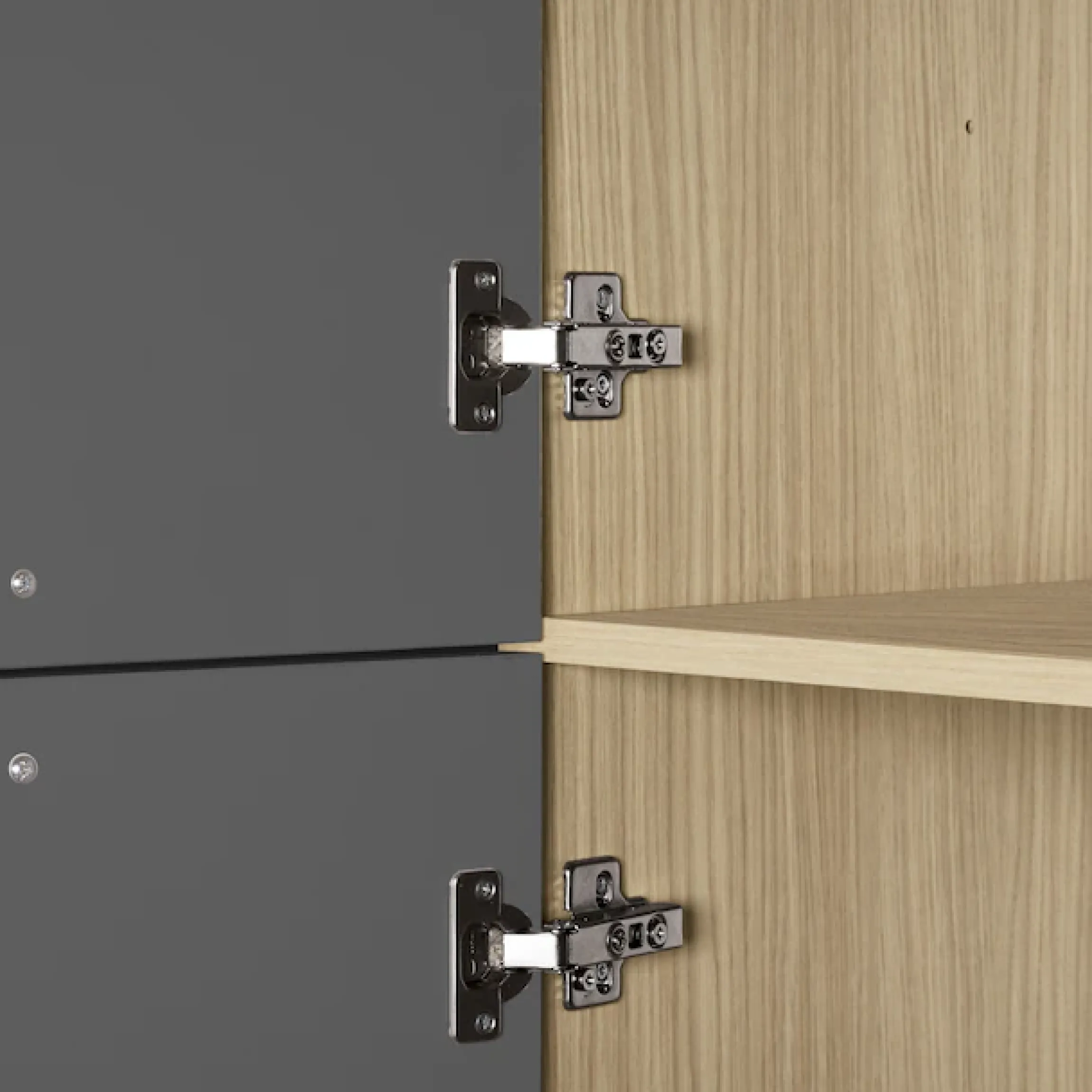 KOCHSTATION Backofenumbauschrank »Luna, Backofenschrank, Backofen-Hochschrank, Made in Italy« B/T/H: 60×60×214,5 cm, Oberplatte mit 25 mm Stärke