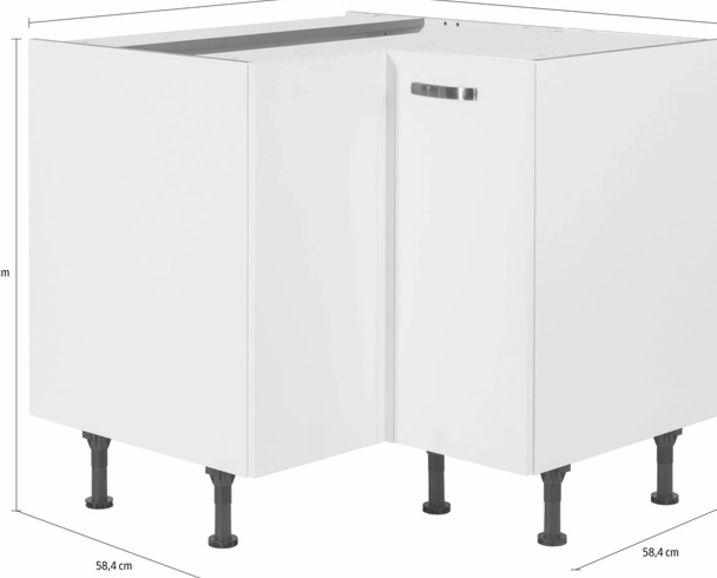 KOCHSTATION Eckunterschrank »KS-Cara«