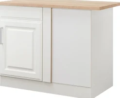 KOCHSTATION Eckunterschrank »KS-Stockholm« hochwertige MDF-Fronten