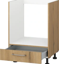 KOCHSTATION Herdumbauschrank »KS-Trea UHBLS60« mit Schubkasten, Breite 60 cm, Höhe 75 cm