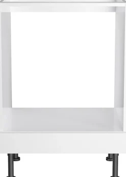 KOCHSTATION Herdumbauschrank »KS-Paula« 60 cm breit, 87 cm hoch, mit 1 festen Blende