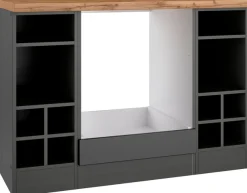 KOCHSTATION Herdumbauschrank »KS-Lana« Breite 120 cm