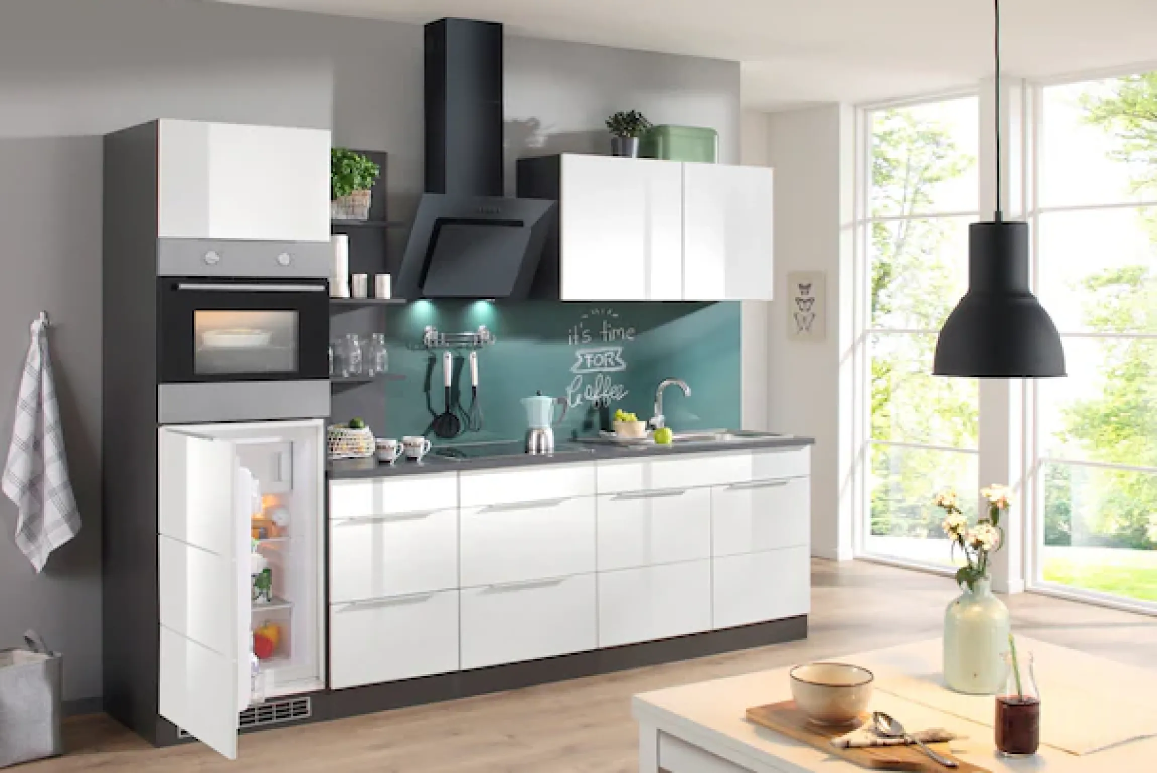KOCHSTATION Hängeschrank »KS-Brindisi« 100 cm breit, 2 Türen