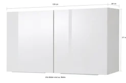 KOCHSTATION Hängeschrank »KS-Brindisi« 100 cm breit, 2 Türen