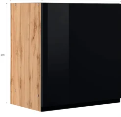KOCHSTATION Hängeschrank »KS-Virginia,neu in verbesserter Ausführung« Stauraum, Softclose,Breite 60 cm, Soft-Close, 1 Tür