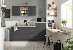 KOCHSTATION Küche »KS-Mali« Breite 210 cm, mit E-Geräten
