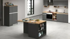 KOCHSTATION Küche »KS-Sole Küchenschrank-Set« Breite 90 cm,Umbau-und Apothekerschrank im Set