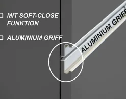 KOCHSTATION Küche »KS-Sole Küchenschrank-Set« Breite 90 cm,Umbau-und Apothekerschrank im Set