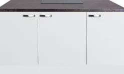 KOCHSTATION Kücheninsel »KS-Cara« Vollauszüge und Soft-Close-Funktion,Stellbreite 160 x 95 cm
