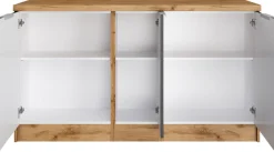 KOCHSTATION Kücheninsel »KS-Luhe, Breite 153 cm, mit Flaschenregal« MDF-Fronten, Arbeitsplatte 38mm stark