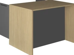 KOCHSTATION Kücheninsel »KS-Luna« Breite 115 cm, 2 Türen, 4 Innenfächer, 2 Essplätze, gedämpfte Türen