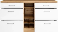 KOCHSTATION Kücheninsel »KS-Milan« Stellmaß 153/100 cm, viel Stauraum, Lebensmittelpunkt: Küche
