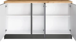KOCHSTATION Kücheninsel »KS-Milan« Stellmaß 153/100 cm, viel Stauraum, Lebensmittelpunkt: Küche