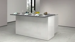 KOCHSTATION Kücheninsel »KS-Sole, Kücheninsel« Breite 155 cm, 3 Türen