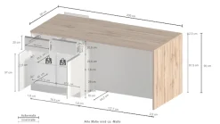 KOCHSTATION Kücheninsel »Sole,Kochinsel,Küchenarbeitsblock,Inselküche,Arbeitsinsel« Breite 200 cm mit 4 Türen,4 Schubkästen, Aluminiumgriff