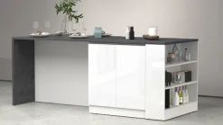 KOCHSTATION Küchenregal »Sole,Regal,Standregal,Küchenregal,Ablageregal« Kombinierbar mit Kücheninsel Serie Sole Kochstation