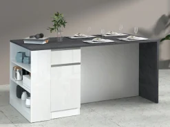 KOCHSTATION Küchenregal »Sole,Regal,Standregal,Küchenregal,Ablageregal« Kombinierbar mit Kücheninsel Serie Sole Kochstation