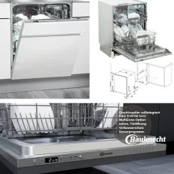 KOCHSTATION Küchenzeile »Betty« Breite 280 cm, mit E-Geräten von Bauknecht
