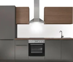 KOCHSTATION Küchenzeile »Cocco B/H/T 280x211x60 cm« Breite 280 cm, wahlweise mit E-Geräten und Induktion