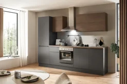 KOCHSTATION Küchenzeile »Cocco B/H/T 280x211x60 cm« Breite 280 cm, wahlweise mit E-Geräten und Induktion