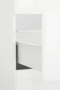 KOCHSTATION Küchenzeile »KS-Brindisi Breite 280 cm« wahlweise mit E-Geräten und Induktion, mit MDF-Fronten und Regal