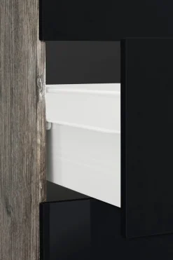 KOCHSTATION Küchenzeile »KS-Brindisi Breite 270 cm« wahlweise mit E-Geräten und Induktion, mit MDF-Fronten und Regal