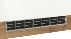 KOCHSTATION Küchenzeile »KS-Brindisi Breite 270 cm« wahlweise mit E-Geräten und Induktion, mit MDF-Fronten und Regal