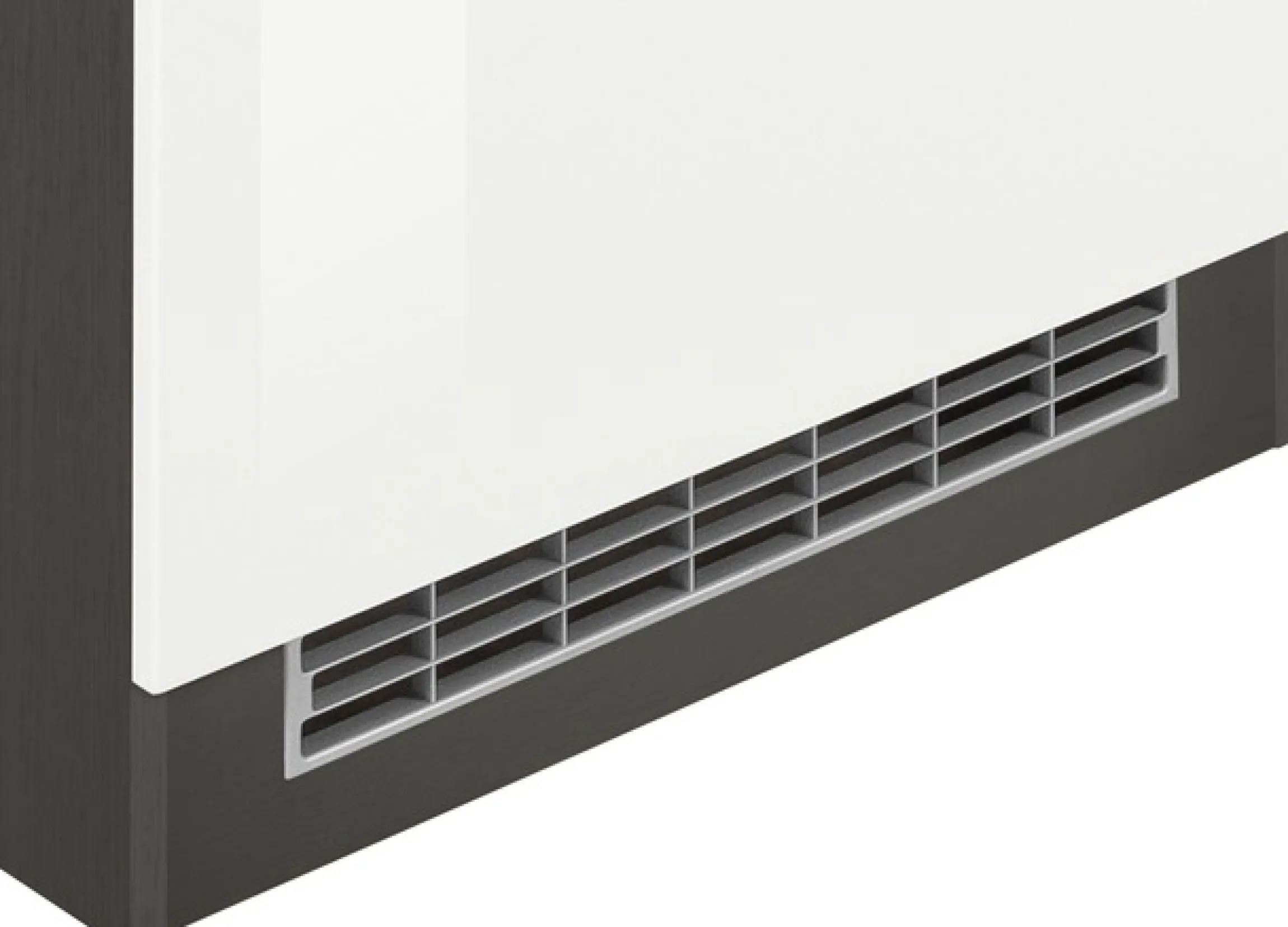 KOCHSTATION Küchenzeile »KS-Brindisi« Breite 280 cm, wahlweise mit E-Geräten, mit MDF-Fronten und Regal