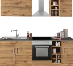 KOCHSTATION Küchenzeile »KS-Colmar« ohne E-Geräte, Breite 240 cm