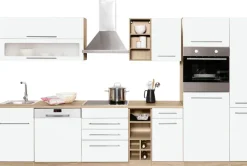 KOCHSTATION Küchenzeile »KS-Eton« ohne E-Geräte, Breite 330 cm
