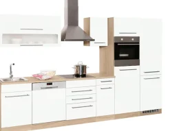 KOCHSTATION Küchenzeile »KS-Eton« ohne E-Geräte, Breite 330 cm