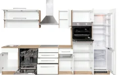 KOCHSTATION Küchenzeile »KS-Eton« ohne E-Geräte, Breite 330 cm