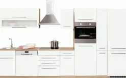 KOCHSTATION Küchenzeile »KS-Eton« mit E-Geräten, Breite 360 cm