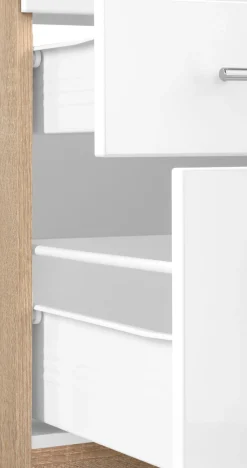KOCHSTATION Küchenzeile »KS-Eton« mit E-Geräten, Breite 270 cm