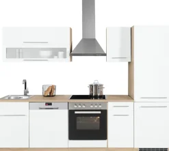 KOCHSTATION Küchenzeile »KS-Eton« ohne E-Geräte, Breite 270 cm