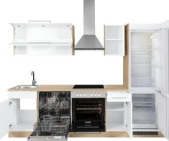 KOCHSTATION Küchenzeile »KS-Eton« ohne E-Geräte, Breite 270 cm