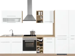 KOCHSTATION Küchenzeile »KS-Eton« ohne E-Geräte, Breite 330 cm