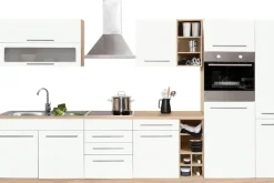 KOCHSTATION Küchenzeile »KS-Eton« ohne E-Geräte, Breite 330 cm
