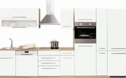 KOCHSTATION Küchenzeile »KS-Eton« ohne E-Geräte, Breite 360 cm