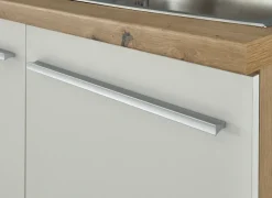 KOCHSTATION Küchenzeile »KS-Florida mit 38mm starker Arbeitsplatte« Breite 270 cm, wahlweise mit E-Geräten, Soft-Close-Funktion