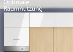 KOCHSTATION Küchenzeile »KS-Lucy« Breite 360 cm, Soft-Close, inkl. Zubehör, wahlweise mit E-Geräten