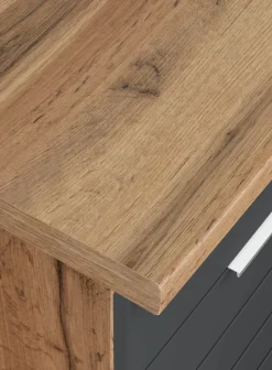 KOCHSTATION Küchenzeile »KS-Luhe« 300 cm breit, wahlweise mit oder ohne E-Geräten, gefräste MDF-Fronten