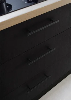 KOCHSTATION Küchenzeile »KS-Malfi« Breite 260cm, wahlweise mit E-Geräten, Arbeitsplatte 38mm Stärke