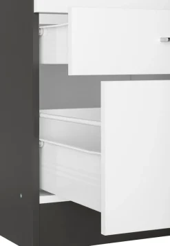 KOCHSTATION Küchenzeile »KS-Paris – Küchen mit einzigartigen Fotomotiven auf den Fronten« Breite 290 cm, wahlweise mit E-Geräten und Induktion