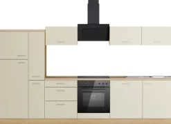 KOCHSTATION Küchenzeile »KS-Sion« Breite 330 cm, schnelle Montage mit OPTIsnap, wahlweise mit E-Geräten