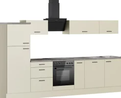 KOCHSTATION Küchenzeile »KS-Sion« Breite 330 cm, schnelle Montage mit OPTIsnap, wahlweise mit E-Geräten