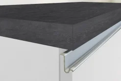 KOCHSTATION Küchenzeile »KS-Sole« Breite 256 cm, mit Regalen und Fächern, ohne E-Geräte