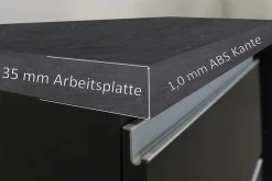KOCHSTATION Küchenzeile »KS-Sole« Breite 256 cm, mit Regalen und Fächern, ohne E-Geräte