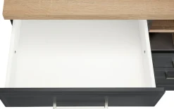 KOCHSTATION Küchenzeile »KS-Stockholm – Küche mit hochwertiger und detailreicher Landhausfront« Breite 280 cm, wahlweise mit E-Geräten,mit MDF-Fronten